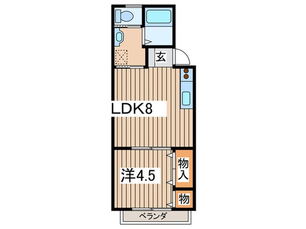 サンレイクⅡ番館の物件間取画像